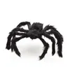 50% di sconto per la decorazione di Halloween per feste Black Spider Haunted House Prop Indoor Outdoor Giant 3 Dimensioni 30cm 50cm 75cm ottie