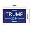 Trump Flag 2024 Valflagga Banner Donald Trump Flagga Keep Amerika Bra igen Ivanka Trump Flaggor 150 * 90cm 12 stilar EEA1277