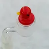 Colorful Glass Carb Caps For Smoking Pipes Quartz Banger Duck Style 28mm Heigh Water Smoking Accessories DCC01 23mm Diameter