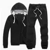 New Men Polo Tracksuit Winter Hood Jacket+Spods Bluzj 2