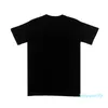 Женский дизайнер 2021men T-рубашки с коротким рукавом хлопчатобумажная смесь для летнего бренда моды футболка с брендом письма вышивка 2 цвета оптом