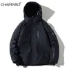 CHAIFENKO Inverno Nuovo Caldo Giacca Con Cappuccio Parka Cappotto Da Uomo Autunno Moda Streetwear Casual Parka Da Uomo di Spessore Cappotto Antivento Uomini 210222