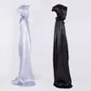 New Darth Vader Terry Jedi Black Robe Jedi Knight Hoodie Cloak Halloween Costume Cape per adulti G09257158141