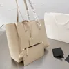 Sac à provisions de créateur Sacs à bandoulière femmes tissu Totes de haute qualité avec des sacs à main en cuir véritable