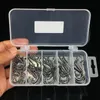 Fishing Hooks High Carbon Steel Barbed Hook Soft Bait Jig Heads Bass Trout Fish  Hooks Saltwater With Plastic Box2531 From 18,27 €