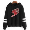 Fairy Tail Print Hooded Sweatshirt Män / Kvinnor Casual Höst Hoodies Högkvalitativ Vinter Parallell Barer Pullover 210813