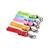 Justerbar hund katt bil säkerhetssäkerhetsbälte PET Fordon koppel för hundar Travel Collar sele valp bly clip nylon produkt