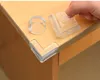 Baby Proofing Table Corner PVC morbido silicone Protezioni Cuscini per bordi Arc Rigt protettore angolare Mantieni le protezioni sicure per i bambini per i mobili