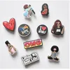 100pcllot Cartoon Pvc Charms Akcesoria