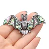 Pins, Brooches Vintage Bat Shape Metal Alloy Pins For Fashion Dress Coat Jewelry Accessory Women's Brooch Gifts