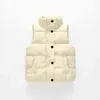 Sundae Angel Vest Enfant Garçons Solid Stand Col Simple Boutonnage Épaissir Fille Weste Gilet d'hiver Enfants Rembourrés Enfants 211203