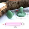 Gratis Stock Natural Jades Gua Sha Scraper Board Massage Rose Quartz Jade Guasha Stone for Face Neck Hud Lifting Wrinkle Remover Beauty Care