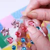 12 stks groothandel kinderen prachtige eva handgemaakte kristallen diamant en papier sticker plakken schilderij mozaïek 3D puzzel speelgoed voor kinderen