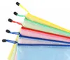 2018 Nya 5 färger A4 / A5 PVC Förvaringsväska Skolkontor Genomskinlig Loose Sheet Notebook Zipper Självförseglingsfilhållare Kreativa gåvor