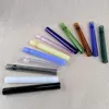 Steamroller Glass Colored Color One Hand Pipe Smoking Bubbler Hookahs Tobacco Pipes Colorful Hand Pipes Glass Pipe Free Shipping