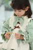 1 2 3 4 5 6 Anni Ragazze Vestito Per Natale 2020 Bambini Ragazze Manica Lunga Principessa Vintage Green Lolita Grembiule Vestito Autunno Inverno Q0716