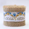 Party Decoration 2 M/Roll Ribbon Imitation Lace Wire Linen Christmas Birthday Present