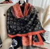 Shawls Scarf women luxury winter European and American imitation cashmere doublesided warm scarf long shawl GC5882486