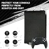 Game Controllers & Joysticks Carbon Fibre Stickers Decals For PS5 Console And Controller Accessories CD-ROM Version