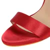 Chaussures habillées 2021 grande taille 34-43 femmes Satin 11 cm talons hauts fétiche soie sandales gladiateur été dame vert plate-forme violet rouge pompes