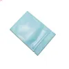 200pcs/lot Lovely Matte Blue Colored Ziplock Aluminum Foil Packaging Bags Small Food Powder Zip Seal Packing Baghigh quatity