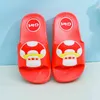 Criança bebê meninos meninas desenhos animados dinossauro macio e antiderrapante crianças verão flip flop claquette enfant pantuflas pantufa g1218