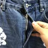 Schade Losse Adererror Jeans Heren Dames Streetwear Denim Ader Error Broek Broek Bell Bottom Skinny