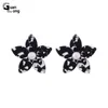 Dangle & Chandelier GuanLong Vintage Acetic Resin Earrings Flower For Women 2021 Big Acrylic Earings Black Girls Fashion Summer Jewelry Brin