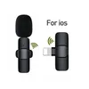 Microphone Lavalier sans fil combinés de téléphone portable enregistrement vidéo portable mini micro pour iPhone Android diffusion en direct téléphone de jeu Microfonoe