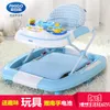 Baby Walkers Foldable Walker Multi-function Anti Rollover 7-18 Months Toddler Walk Music Rocking Horse Musical Learning