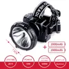 Akumulator LED Headlamp Ultra Bright Reflektor Wbudowana bateria litowa o dużej pojemności 4000 MAH Dostępna przez 20 godzin