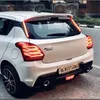 Bil LED-svansljus baklykta för SUZUKI SWIFT 2017-2019 Bakdimlampa + Bromsbelysning + Reverse + Dynamic Turn Signal Lights