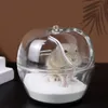 Small Animal Supplies Hamster Bathtub Sand Bath Accessories Rodent Removable Container Box Acrylic Plastic Pet