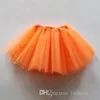 18 färger toppkvalitet godis färg barn tutus kjol dansk klänningar mjuk tutu klänning ballett kjol 3Layers barn pettiskirt kläder 10st / lot