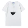 Męskie koszulki Trójkąt Trójkąt bawełniany krótkie bluzka z top tee polo Polos Casual Mix 18 Style Crew Szyjki