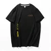 T-shirt da uomo M 8XL 150KG Plus Size Casual Allentato Oversize Lettera Stampa Streetwear Tees Fitness Sport Run Clothing223d