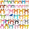 Cute headband foil balloon rabbit bear Cartoon animal balloon pink children's toys baby shower birthday party decoration