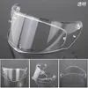 Motorcycle Helmets Helmet Anti-Wind Anti-Fog Visor Lens Anti-Uv400 Face Shield Glasses Motor Visors For LS2 FF320&328&353&800