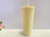 Starbucks Double Pink Durian Laser Cups 710 ml Tubllers Syrenka Plastikowa zimna wodna kawa kubek