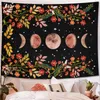 Battaniye kundaklama ev goblen çiçek yatak yıldızlı gökyüzü halı sanatçısı ev dekorasyon aksesuarları252s