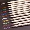 30colors Metallic Soft Brush Marker Pen Diy ScrapBooking Crafts для рисования PO альбома Make Y200709