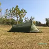 Type de tunnel de tente de camping en plein air ultra-léger pour 2 personnes Prévention des tempêtes de pluie