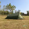 Type de tunnel de tente de camping en plein air ultra-léger pour 2 personnes Prévention des tempêtes de pluie