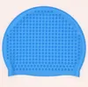 Bonnets de natation imperméables en Silicone pour adultes Protection des oreilles cheveux longs Sports nautiques chapeau de piscine grands enfants bonnets de douche de bain accessoire