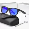 2022 Großhandel Sonnenbrille Herren fahren Schatten männliche Sonnenbrille für Männer Designer Luxus Frauen Mode Sonnenbrille mit Kasten
