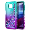 Vloeibare Quicksand Glitter Telefoon Gevallen voor Moto G Power 2021 De minimale bestelhoeveelheid Elk modelkleur 50 stuks