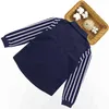 Sale Children Boys Shirts 2 Color Striped Kids Teenage Clothing For 4 6 8 10 12 13 14 Years Wear 220125
