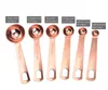 Gold Stainless Steel Measuring Spoons Sets Kitchen Baking Tools Baking Accessories Make Our life Easier 6pcs/Set HH21-792