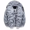 ASALI Bomber Jacket Men Brand Winter Thick Warm Fleece Zipper Coat per Mens SportWear Tuta Felpe con cappuccio europee maschili 201127