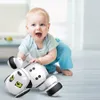 Cute Zwierzęta Inteligentna LED Elektroniczny Zwierząt Zabawki Interaktywne RC Robot Dog Wireless Pilot Pilot Inteligentny Sing Dance Prezent Urodzinowy